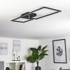 Doyon Lámpara de Techo LED Negro, 1 luz