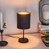 Varmo Lámpara de mesa Negro, 1 luz