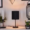 Varmo Lámpara de mesa Negro, 1 luz