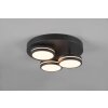 Lámparas Trio Franklin Plafones LED Antracita, 3 luces