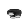 Lámparas Trio Franklin Plafones LED Antracita, 3 luces