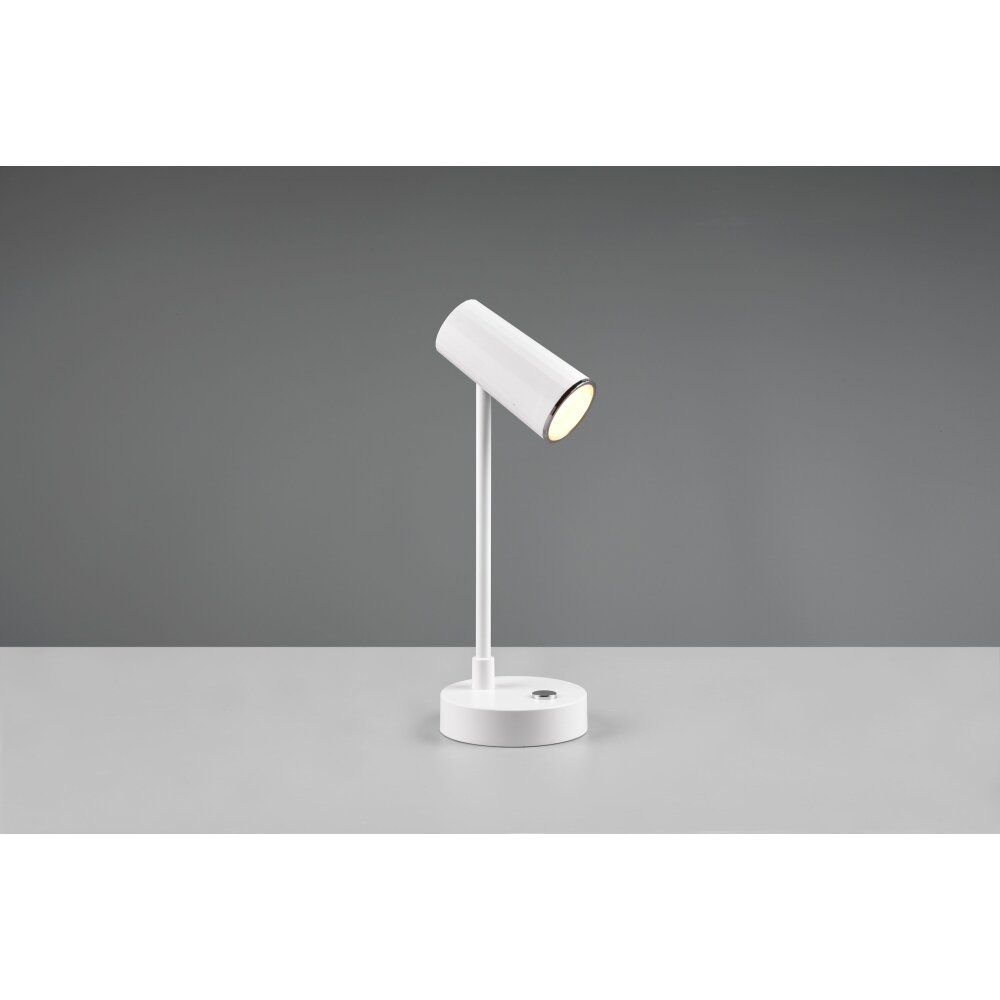 Reality Lenny Lámpara de mesa LED Blanca, 1 luz main product photo
