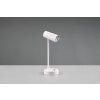 Reality Lenny Lámpara de mesa LED Blanca, 1 luz