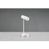 Reality Lenny Lámpara de mesa LED Blanca, 1 luz