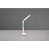 Reality Patty Lámpara de mesa LED Blanca, 1 luz