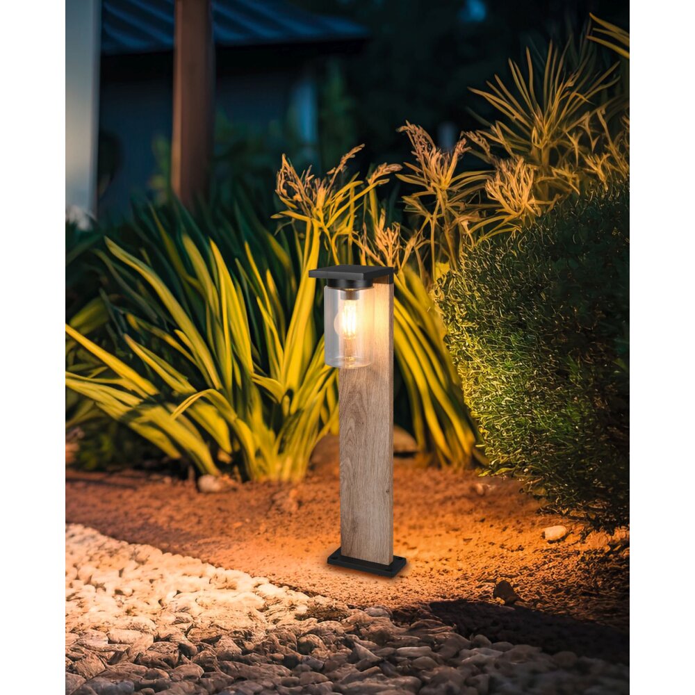Lámparas Trio ARDILA Lámpara de pie para exterior Madera clara, 1 luz main product photo