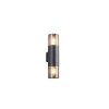 Lámparas Trio HOOSIC Apliques Negro, 2 luces