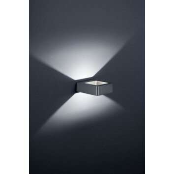 Lámparas Trio RENO Aplique de exterior, Apliques LED Antracita, 1 luz