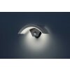 Lámparas Trio Wandleuchte Aplique de exterior LED Antracita, 1 luz, Sensor de movimiento
