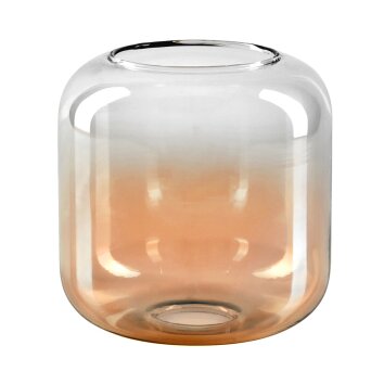 Pantalla de cristal  Lauden Vidrio de recambio 15 cm Colores ámbar, Transparente