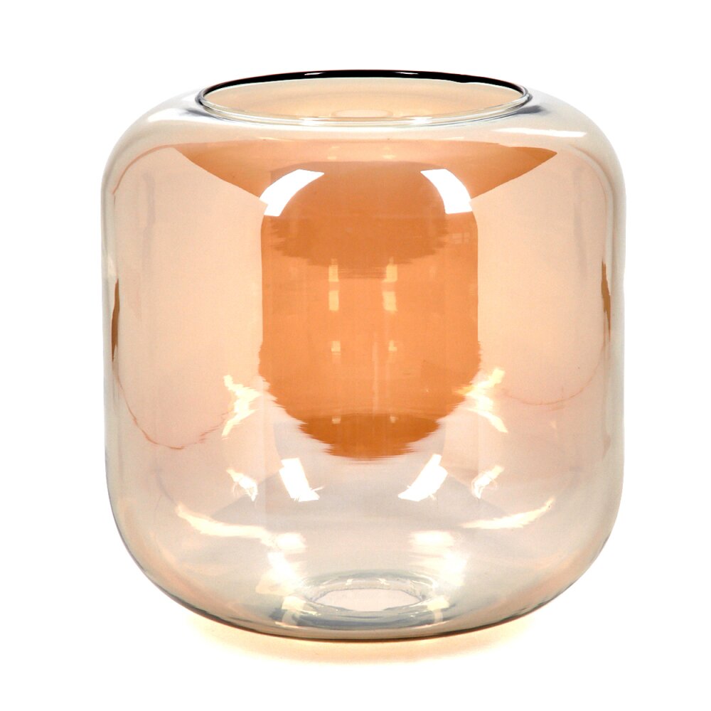 Pantalla de cristal Lauden Vidrio de recambio, Pieza de repuesto 20 cm Colores ámbar main product photo