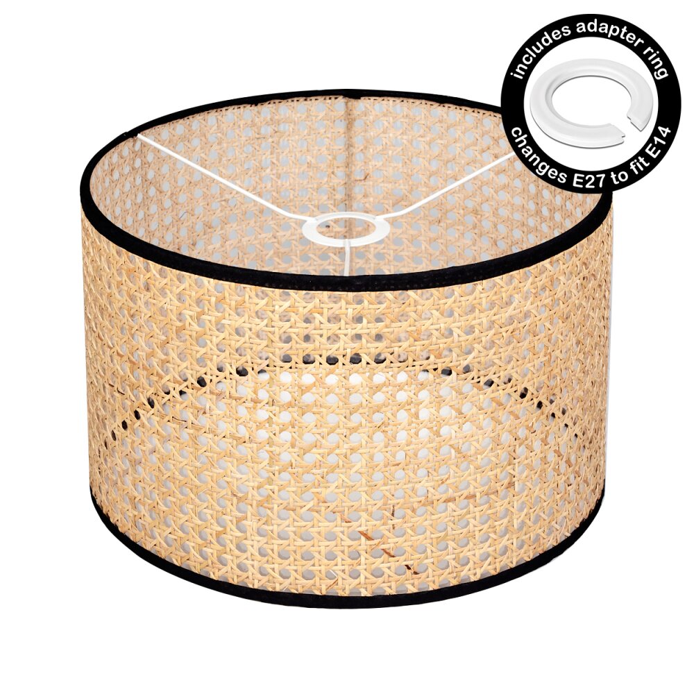 Ramila Pieza de repuesto, Pantalla de lámpara Crudo, Negro main product photo