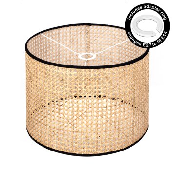 Ramila Pieza de repuesto, Pantalla de lámpara beige, Negro