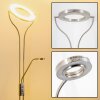 Donna Lámpara de pie LED Níquel-mate, 1 luz