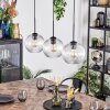 Koyoto Lámparas suspendidas, Luminarias esféricas, Lámparas colgantes Transparente, 3 luces