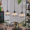 Koyoto Lámparas suspendidas, Luminarias esféricas, Lámparas colgantes Transparente, 3 luces