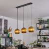 Koyoto Lámparas suspendidas, Luminarias esféricas, Lámparas colgantes dorado, 3 luces