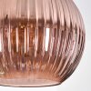 Koyoto Lámparas suspendidas, Luminarias esféricas, Lámparas colgantes, Lámpara colgante de clúster Azul, Verde, Color cobre, 3 luces