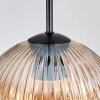 Ripoll Lámparas suspendidas, Luminarias esféricas, Lámparas colgantes, Lámpara colgante de clúster Colores ámbar, Transparente, Ahumado, 3 luces