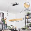 Fugelsta Lámparas suspendidas, Lámparas colgantes LED Negro, 1 luz