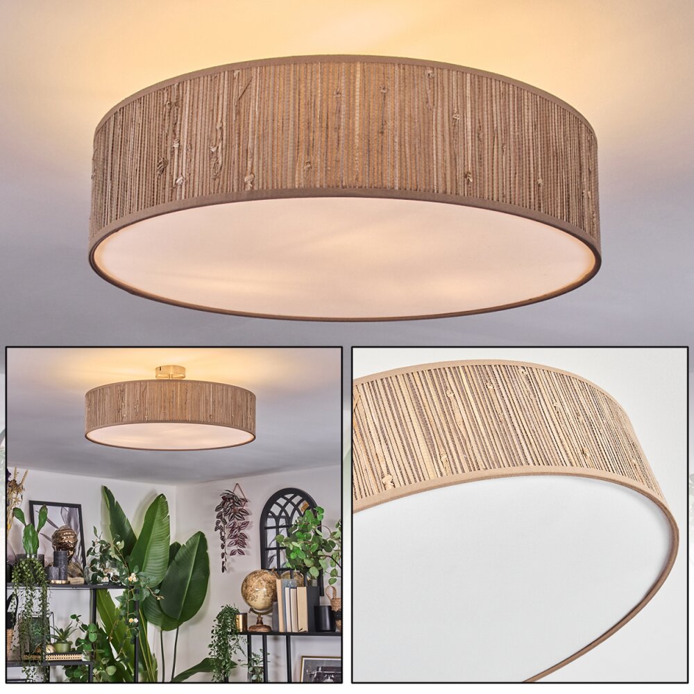 Foggia Plafones Níquel-mate, 3 luces main product photo
