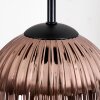 Koyoto Lámparas suspendidas, Luminarias esféricas, Lámparas colgantes Azul, dorado, Verde, Color cobre, 4 luces