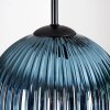 Koyoto Lámparas suspendidas, Luminarias esféricas, Lámparas colgantes Azul, dorado, Verde, Color cobre, 4 luces
