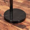 Nikkala Lámpara de pie Cromo, Negro, 5 luces
