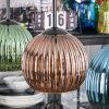Koyoto Lámparas suspendidas, Luminarias esféricas, Lámparas colgantes Azul, Verde, Color cobre, 3 luces
