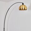 Baloca Lámpara de pie Negro, 1 luz