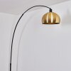 Baloca Lámpara de pie Negro, 1 luz