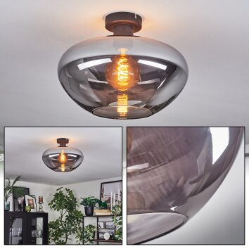 Mertola Plafones Ahumado, 1 luz