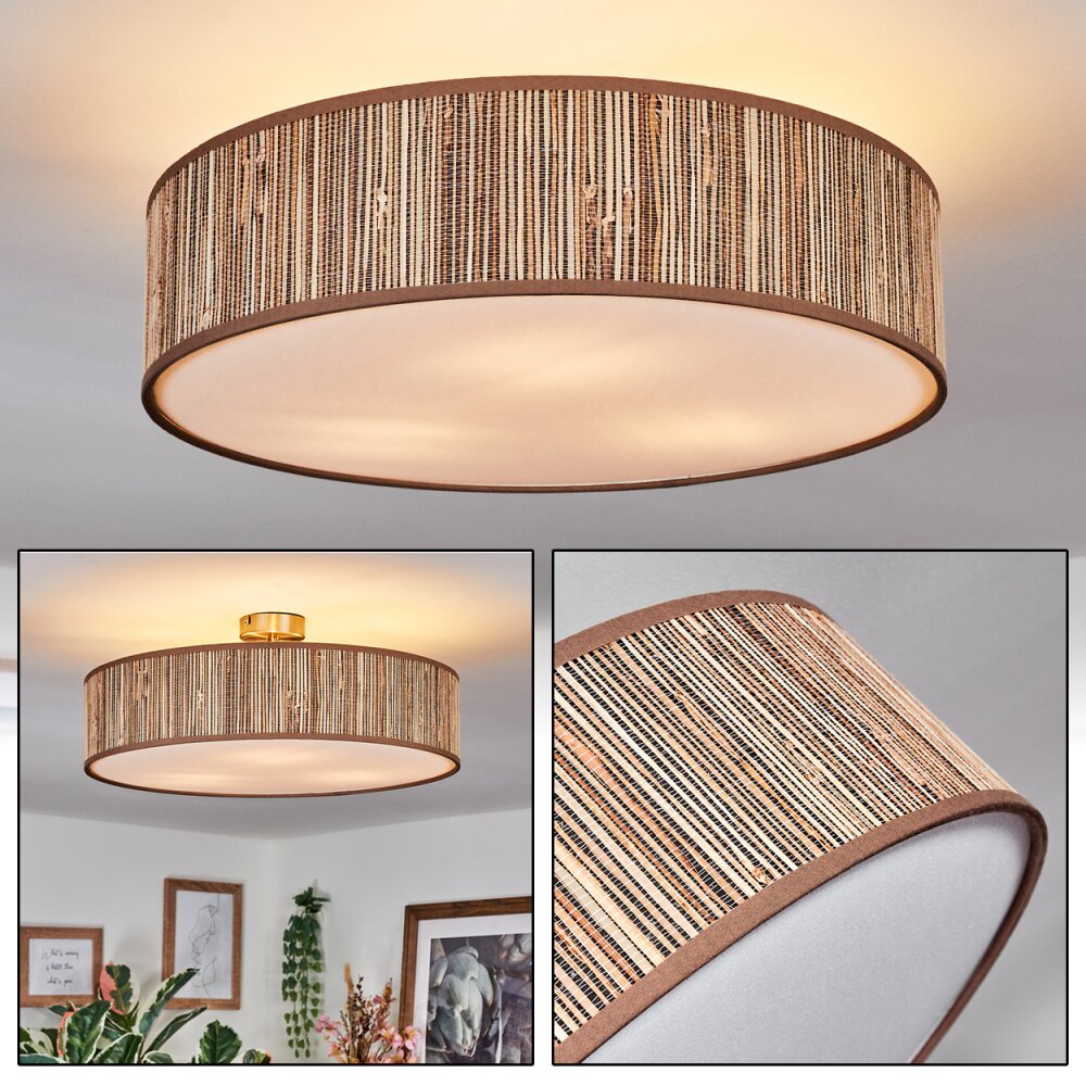 Foggia Plafones Níquel-mate, 3 luces main product photo