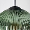 Koyoto Lámparas suspendidas, Luminarias esféricas, Lámpara colgante de clúster 45 cm Azul, Verde, Color cobre, 5 luces