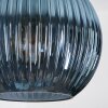 Koyoto Lámparas suspendidas, Luminarias esféricas, Lámpara colgante de clúster 45 cm Azul, dorado, Verde, 5 luces