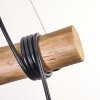 Ripoll Lámparas suspendidas, Luminarias esféricas, Lámparas colgantes Crudo, Negro, 3 luces