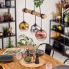Ripoll Lámparas suspendidas, Luminarias esféricas, Lámparas colgantes Crudo, Negro, 3 luces