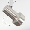 Edain Plafones, Spot techo LED Cromo, Níquel-mate, 4 luces