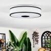 Elran Plafones LED Blanca, 1 luz