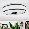 Elran Plafones LED Blanca, 1 luz