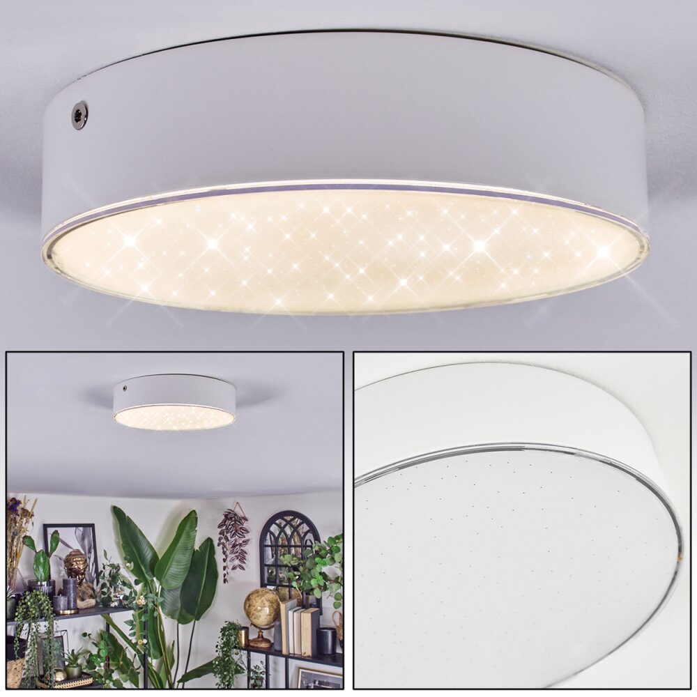 Elmar Plafones LED Blanca, 1 luz main product photo