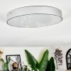 Elmar Plafones LED Plata, 1 luz