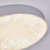 Elmar Plafones LED Plata, 1 luz