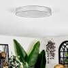 Elmar Plafones LED Plata, 1 luz