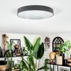 Elmar Plafones LED Negro, 1 luz