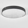 Elmar Plafones LED Negro, 1 luz