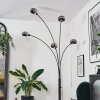 Nikkala Lámpara de pie Negro, 5 luces