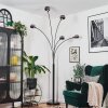 Nikkala Lámpara de pie Negro, 5 luces