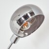 Nikkala Lámpara de pie Cromo, Blanca, 3 luces