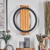 Pompu Apliques LED Crudo, Negro, 1 luz